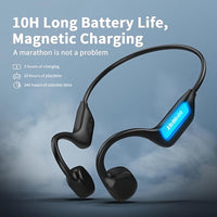 Lightweight bone conduction headphones on desk