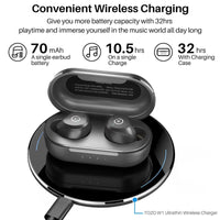 TOZO NC9 Hybrid Active Noise Cancelling Wireless Earbuds High Quality Headphones Bluetooth Audio Electronic Headset Noisecancellingheadphones Headphones Bluetooth Earbuds Gym Traveling