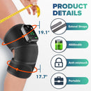 Heated Vibration Knee Massager Intelligent Knee Shoulder Pad Hot Compress USB Charging Pad, New Year & Winter Gift, Christmas Gift, Stocking Fillers, Massagers