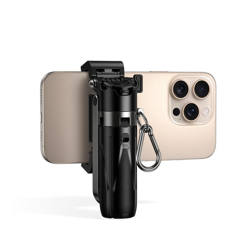 Portable Selfie Stick, All-In-1 Smartphone Tripod Stand with Wireless Remote, Extendable Tripod Stand, 360 Degrees Adjustable Phone Tripod