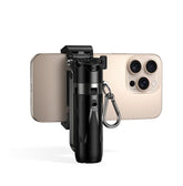 Portable Selfie Stick, All-In-1 Smartphone Tripod Stand with Wireless Remote, Extendable Tripod Stand, 360 Degrees Adjustable Phone Tripod