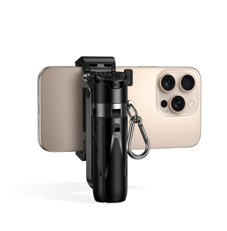 Portable Selfie Stick, All-In-1 Smartphone Tripod Stand with Wireless Remote, Extendable Tripod Stand, 360 Degrees Adjustable Phone Tripod