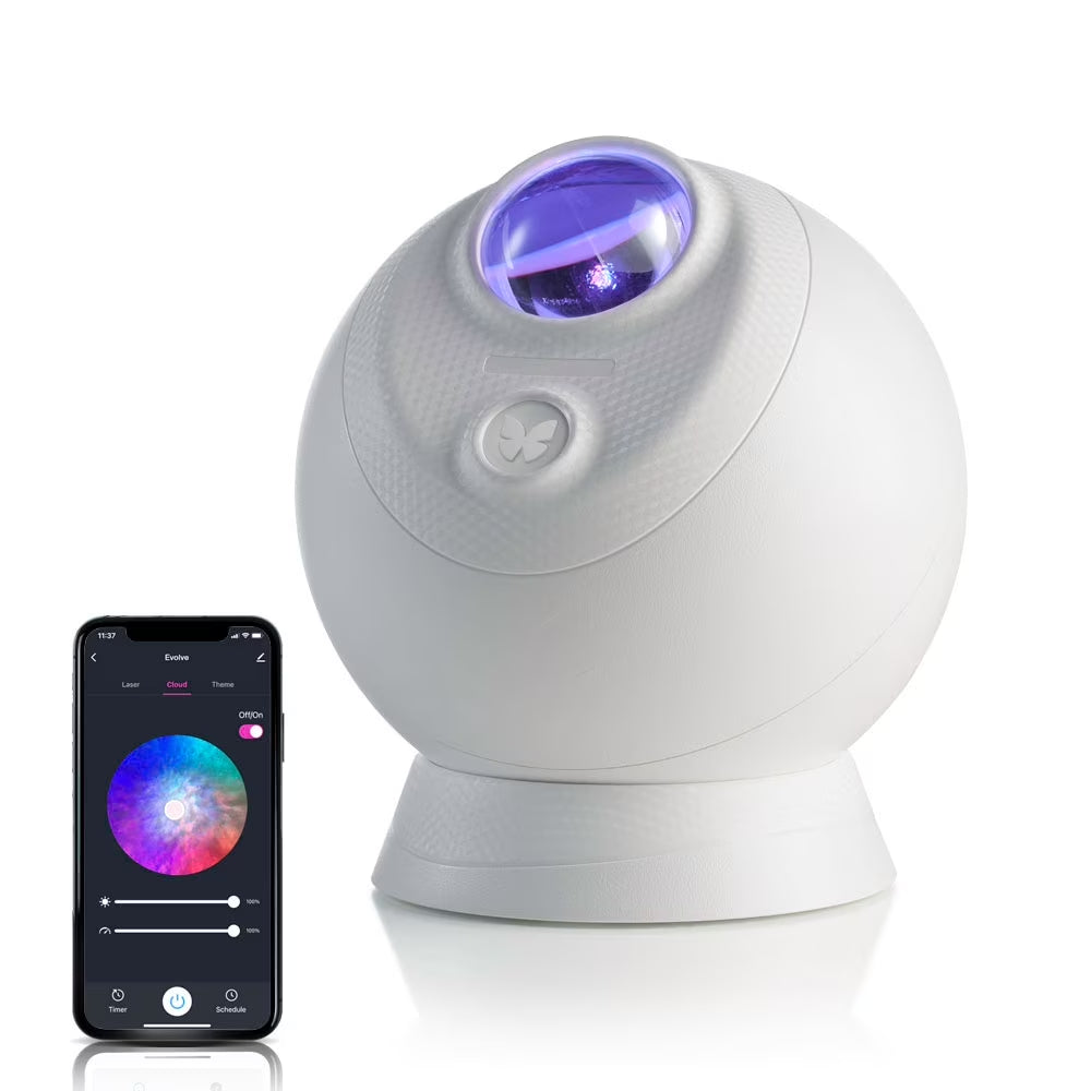 Sky Lite Evolve - Galaxy Projector, LED Nebula, Wifi App, Home Theater Room and Night Light Gift (Cloud Only)