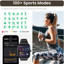TOZO S7 Smartwatch Bluetooth Call AMOLED Ultra HD Screen,Dynamic Dials Messages Push 100+ Sports Modes,Detect Human Health (Heart Rate,Blood Oxygen)With High Battery Life Touch Screen Watch Black Fathersdaygift Wristwatch Wearable Phone Smartphone
