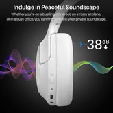 TOZO-HT2 Hybrid Active Noise Cancelling Headphones, Wireless over Ear Bluetooth Headphones Fathersdaygift Headset Audio Electronic Earbud Traveling Gadgets Gym Noisecancellingheadphones