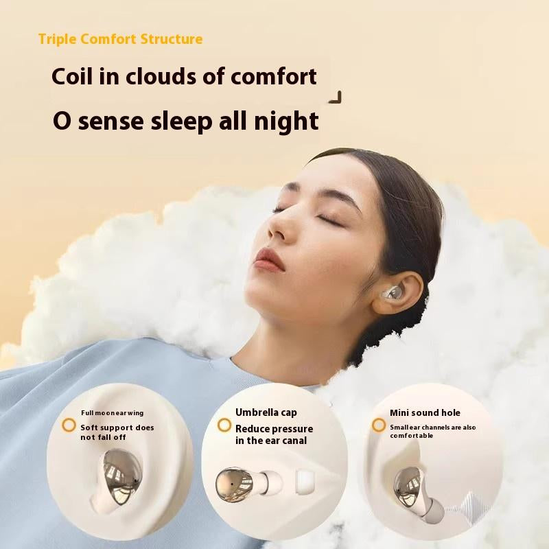Invisible Sleep Wireless Earphone,True Sleeping Earphone Headphones, High-Fidelity Powerful Stereo Sound Quality, Waterproof Noise Reduction,Go Popear Buds Sleep Mini Earbuds,Teenage Girl Gift,Bluetooth 54 Earbuds, Glam Gadgets, Headset with Charging Case