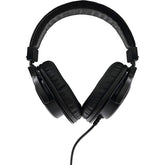 Closed-back Mackie MC-100 headphones for recording and mixing