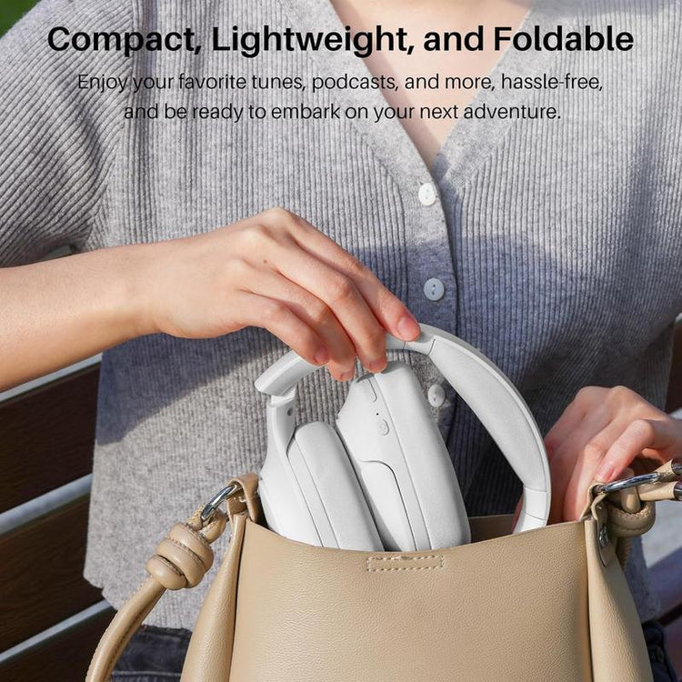 TOZO-HT2 Hybrid Active Noise Cancelling Headphones, Wireless over Ear Bluetooth Headphones Fathersdaygift Headset Audio Electronic Earbud Traveling Gadgets Gym Noisecancellingheadphones