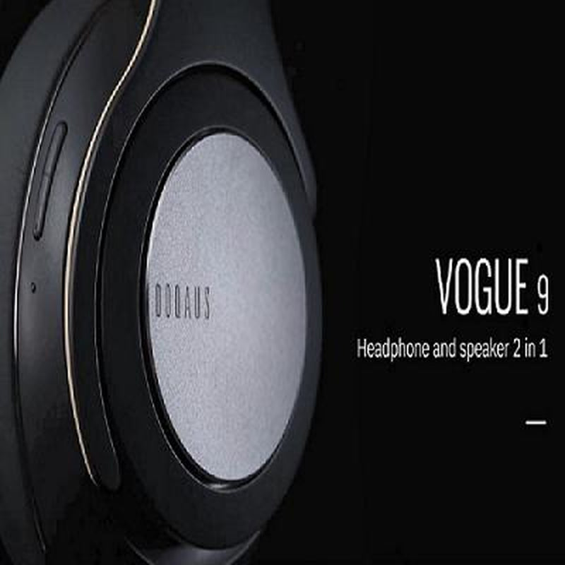 Noise-canceling DOQAUS headphones for work and travel