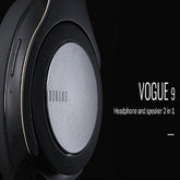 Noise-canceling DOQAUS headphones for work and travel