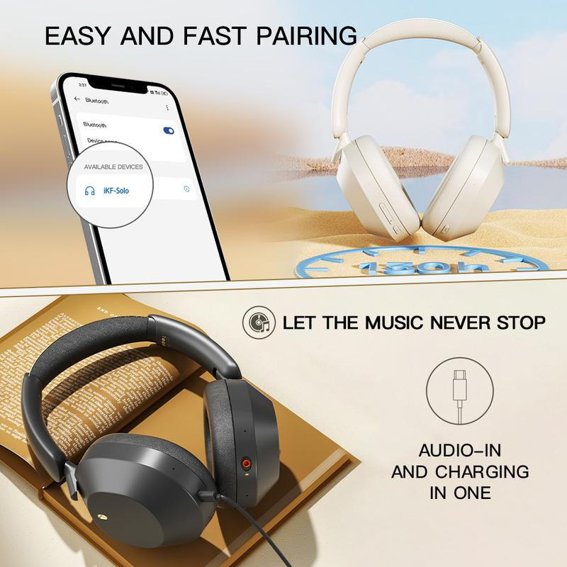 IKF Solo headset for travel, work, and gaming
