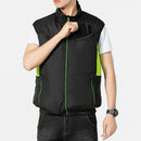 Summer Cooling Vest Ice Jacket Heat Resistant Sleeveless Workwear Breathable Wearable Cooling Fan Vest Air Conditioner Clothes