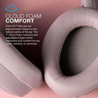 Comfortable ear padding of JBuds Lux headphones