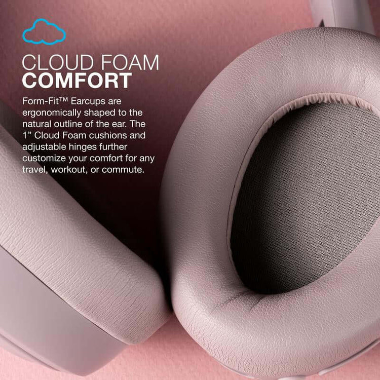 Comfortable ear padding of JBuds Lux headphones