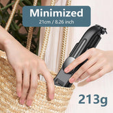 Pnitri New 4 in 1, Selfie Stick Tripod with Remote & Fill Light,45&