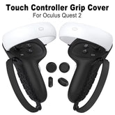 Touch Controller Grip Cover for Oculus Quest 2 with ergonomic design and fit for enhanced gaming experience.