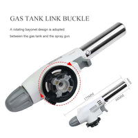 Camping Burner Flame Gun Torch Cooking Butane Welding-Burner Hiking Flame Gas Bbq Equipment Flame Gun for Camping Cooking