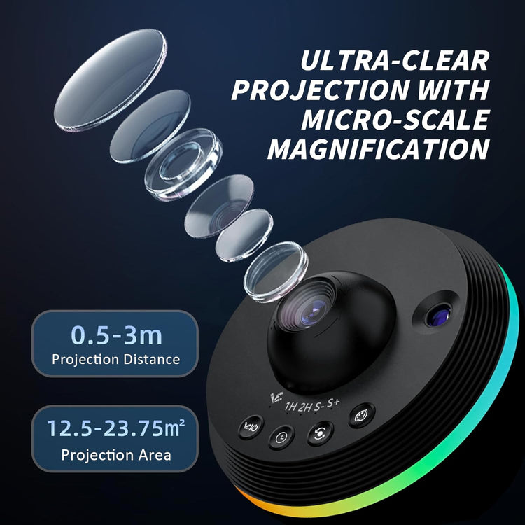 planetarium style galaxy projector night sky