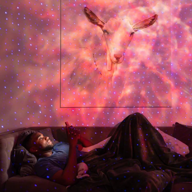 aurora wave led nebula projector room ambiance