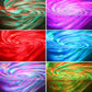 LED Galaxy Projector showcasing vibrant starry sky effects in multiple colors and dynamic lighting modes.