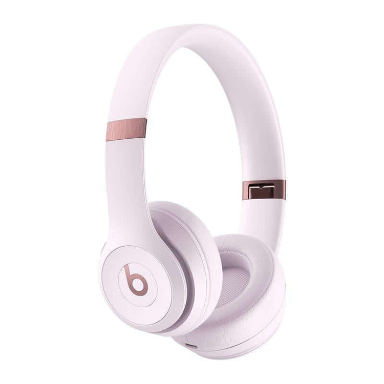 Beats Solo 4 wireless headset with soft memory foam ear cushions