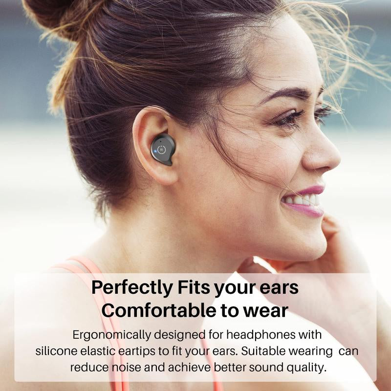 TOZO NC9 Hybrid Active Noise Cancelling Wireless Earbuds High Quality Headphones Bluetooth Audio Electronic Headset Noisecancellingheadphones Headphones Bluetooth Earbuds Gym Traveling