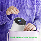 XBJ Portable Mini Projector, 2025 Upgraded Mini Projectors , Support 4K Decoding 1080P Home Theater Video , Compatible with Birthday Gift Creative Screen Digital