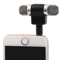 FORNORM 3.5Mm Jack Portable Mini Portable Digital Stereo Microphone Recorder for Sony MIC-DS70P Computer Sing Song Karaoke