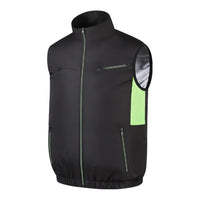 Summer Cooling Vest Ice Jacket Heat Resistant Sleeveless Workwear Breathable Wearable Cooling Fan Vest Air Conditioner Clothes