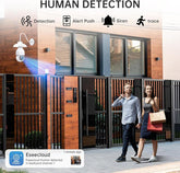 Dual-band WiFi wireless bulb security camera 2K