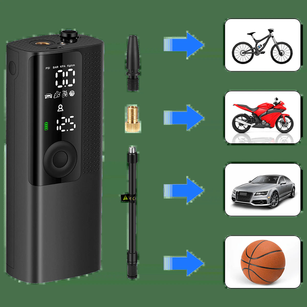 Airmoto Portable Tire Inflator