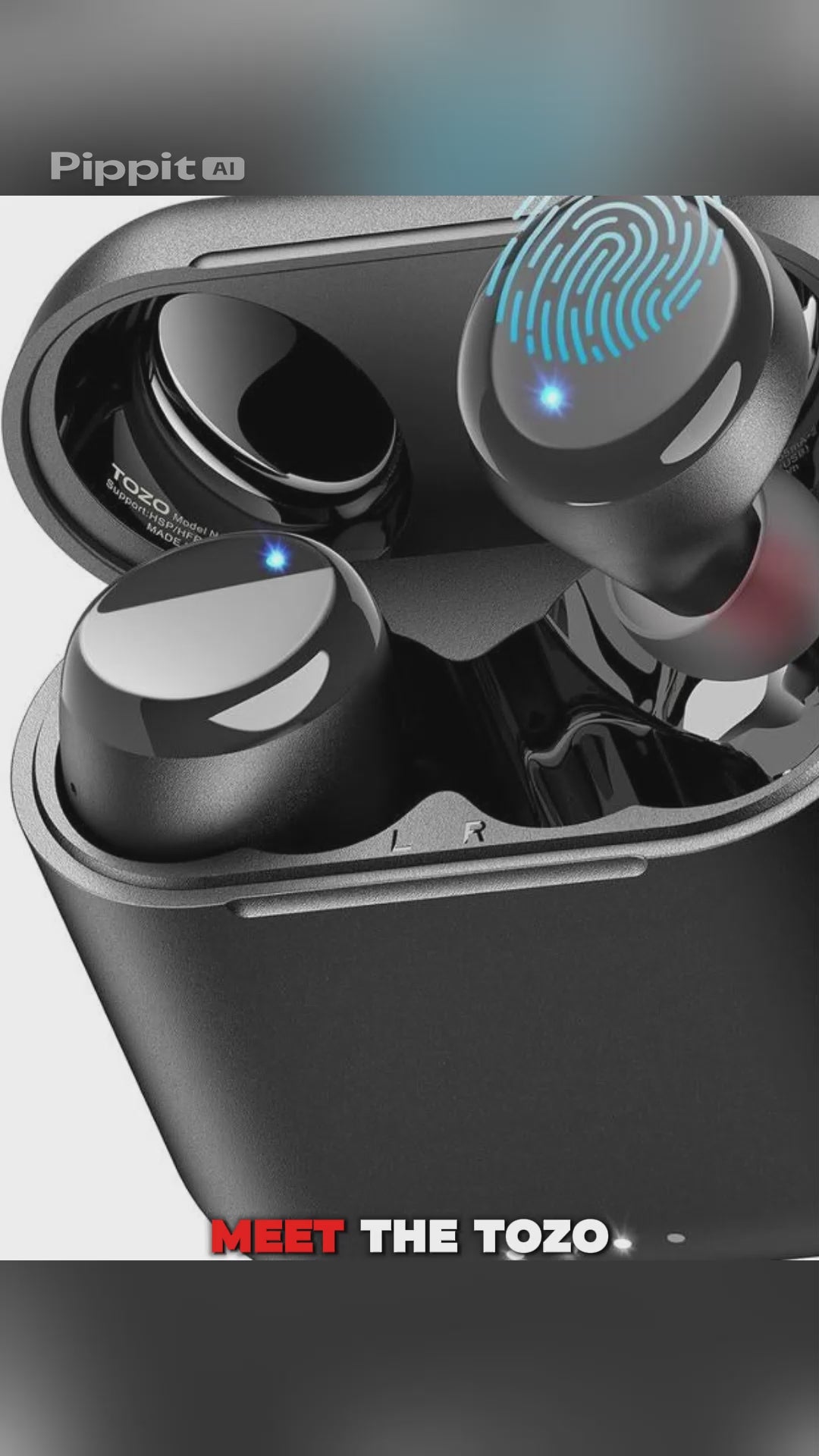 TOZO T6 Ergonomic APP Edition Earbuds – IPX8 Waterproof Wireless Earbuds with EQ App