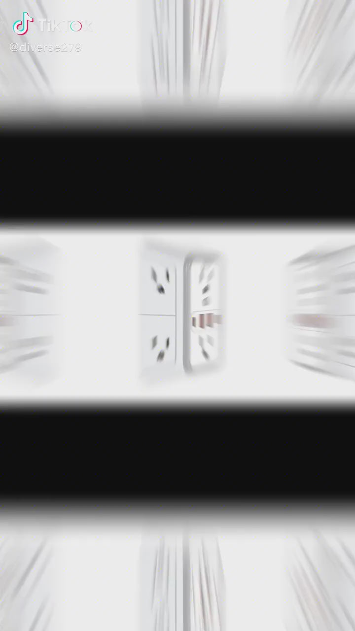 USB Wall Charger Extender 6 Outlet + 4 USB Ports – AC Outlet Surge Protector with USB‑C & USB‑A