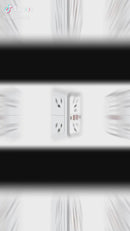 USB Wall Charger Extender 6 Outlet + 4 USB Ports – AC Outlet Surge Protector with USB‑C & USB‑A