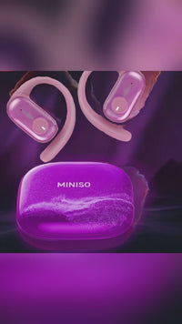 MINISO MS185 OWS Open Ear Wireless Earbuds Bluetooth 5.4 IPX5 Sports Headphones