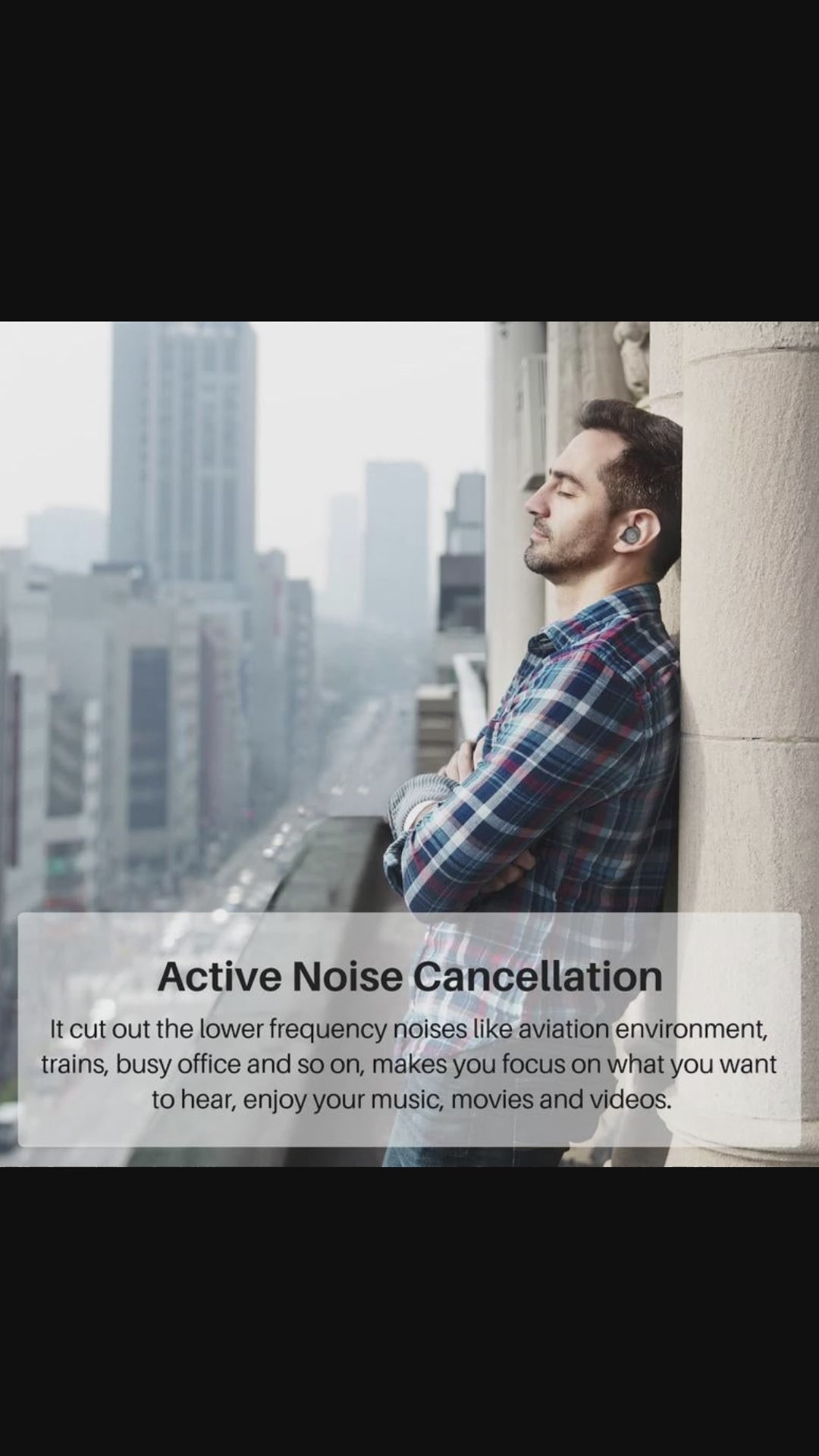 TOZO NC9 Hybrid Active Noise Cancelling Wireless Earbuds – Bluetooth 5.3, IPX6 Waterproof, 40H Playtime