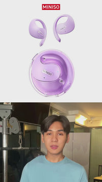 Miniso X15Pro Wireless Headphones Bluetooth 5.4 Sport Earphone HIFI Sound Quality