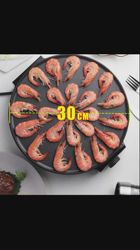 110V/220V Crepe Maker – Best Crepe Maker for Home Use with Non-Stick Plate and Adjustable Temperature