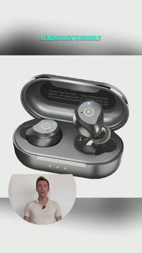 TOZO NC9 Hybrid Active Noise Cancelling Wireless Earbuds – Bluetooth 5.3, IPX6 Waterproof, 40H Playtime