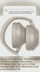 Sony WH1000XM4 Noise Cancelling Headphones – Premium Sound